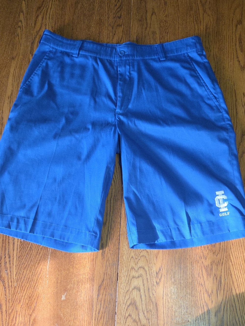 Nike Illinois College Men's Royal Blue Golf Hybrid Shorts